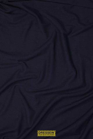 French Lycra Knit Navy
