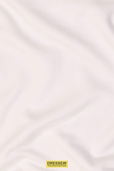 French Terry Knit Optic White