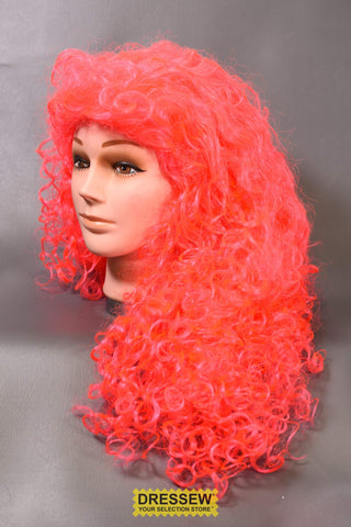 Frizzy Wig Kanekalon Fibre Neon Pink