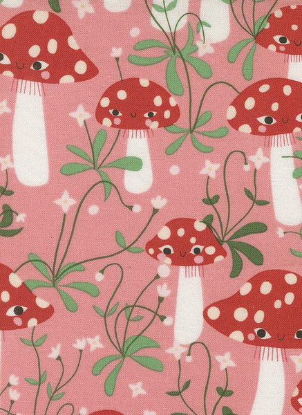 Funny Valentine Mushrooms By Lizzy House For Moda Ballerina