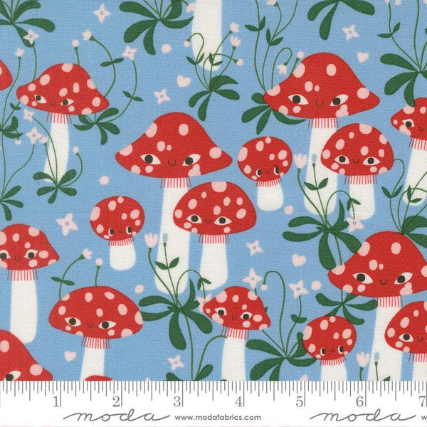 Funny Valentine Mushrooms By Lizzy House For Moda Sky