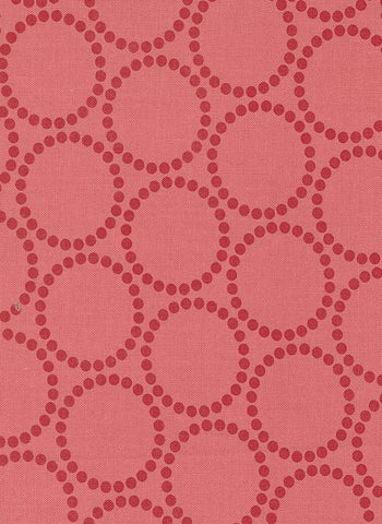 Funny Valentine Pearl Bracelet By Lizzy House For Moda Coral