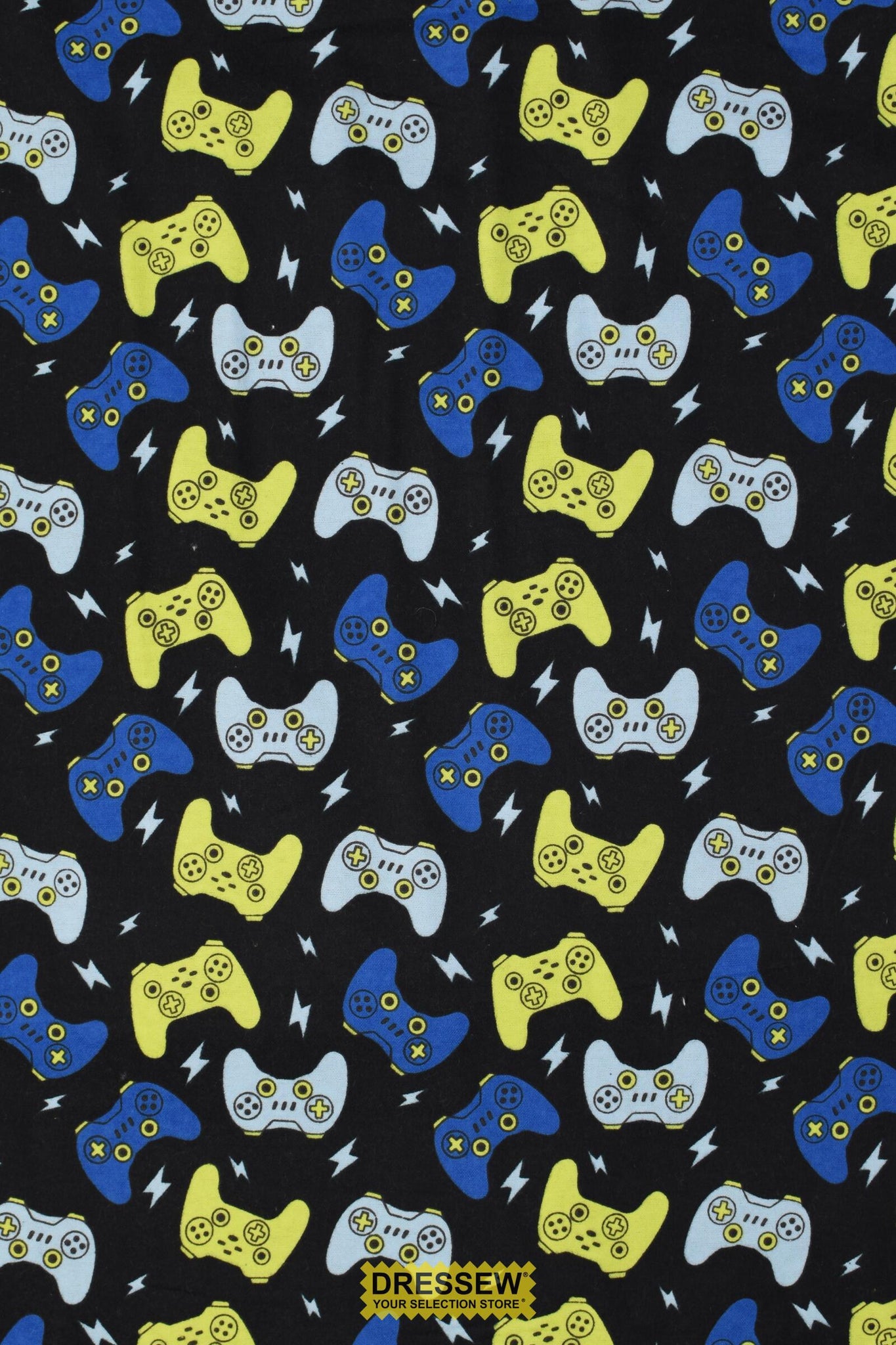 Game Controller Flannelette Black / Multi