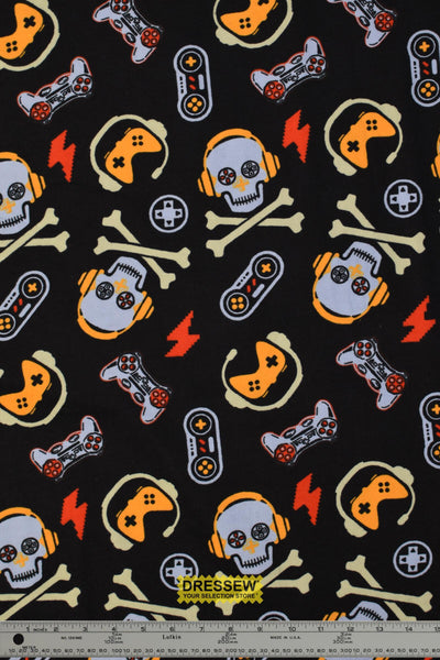 Gamer Flannelette Black / Multi