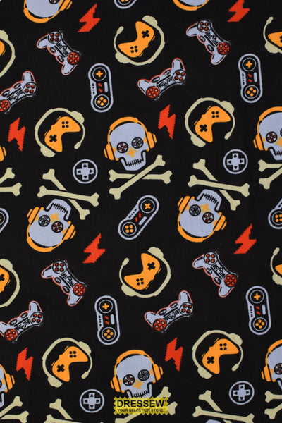 Gamer Flannelette Black / Multi