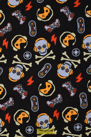Gamer Flannelette Black / Multi