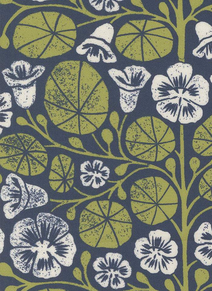 Garden Series Nasturium By Katharine Watson For Moda Dusk