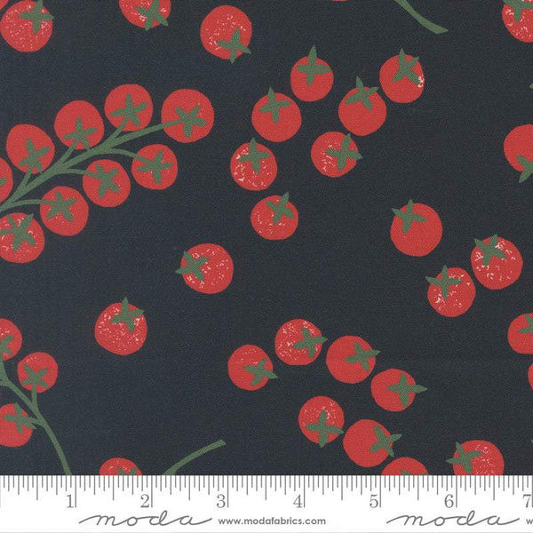 Garden Series Tomatoes By Katharine Watson For Moda Midnight