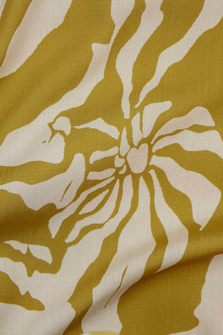 Gauguin Abstract Rays Print Dijon / Off White