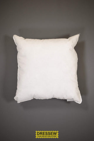 Gel Fiber Cushion Form 40cm (16") Square White