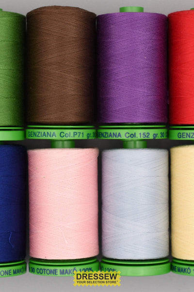 Genziana Cotton Thread 1,000m #3281 Mint