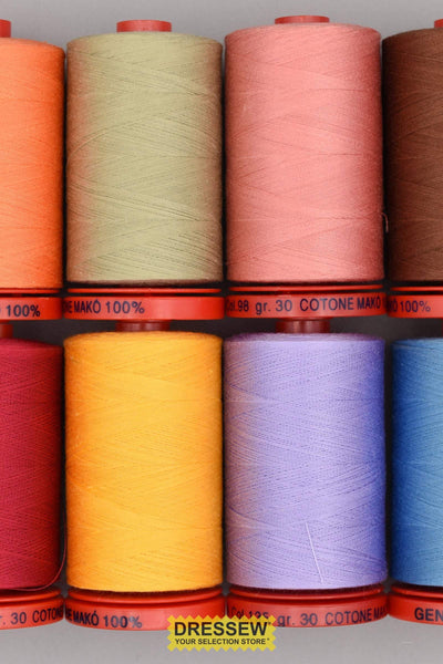 Genziana Cotton Thread 1,300m #123 Light Copper