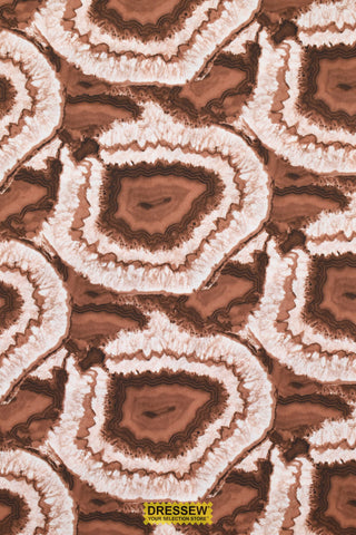 Geode Print Brown Mix