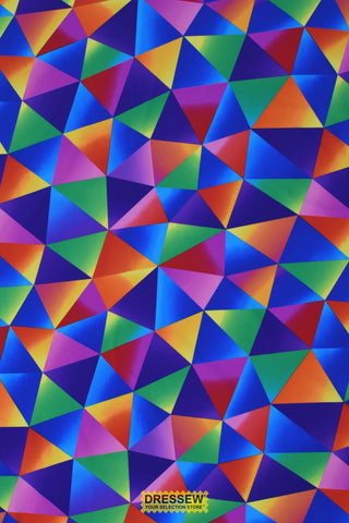 Geometric Triangle Lycra Multi