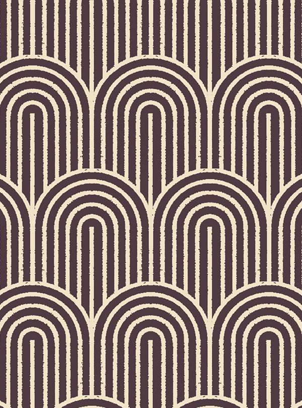 Geometry Canvas Hump Day By Ruby Star Society For Moda Eggplant