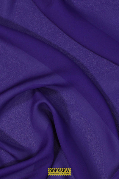 Georgette Deep Purple