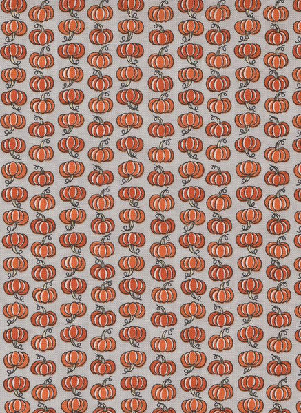 Ghostly Greetings Pumpkin Patch By Deb Strain For Moda Granite Grey