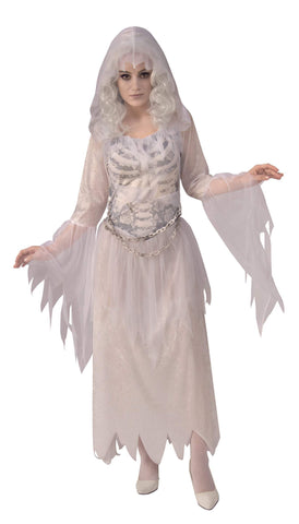 Ghostly Woman Costume Adult - Medium
