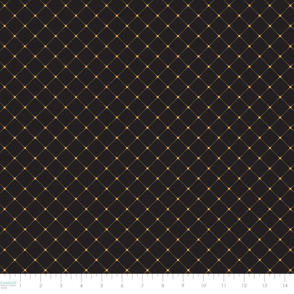 Gilded Diamonds Black / Metallic Gold