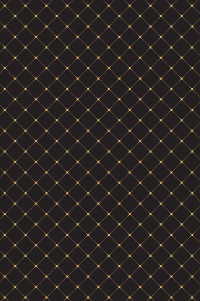 Gilded Diamonds Black / Metallic Gold