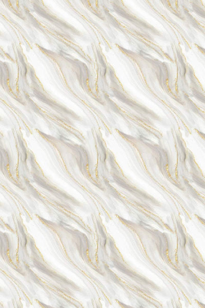 Gilded Waves White / Metallic Gold