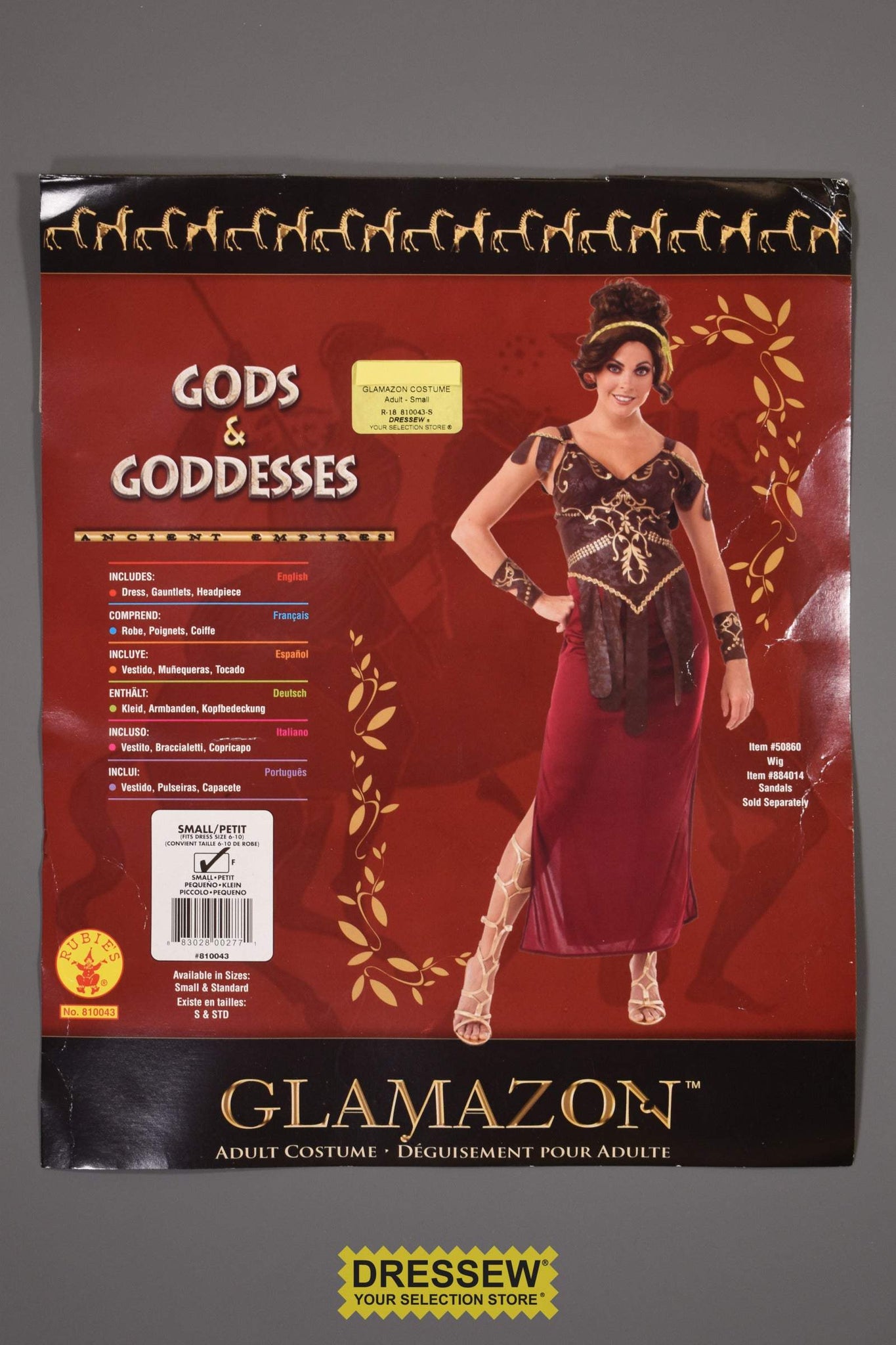 Glamazon Costume Adult - Small