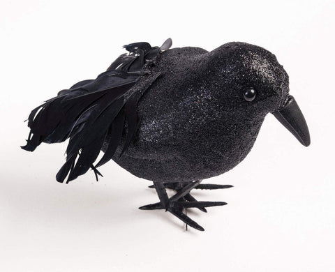Glitter Crow Black
