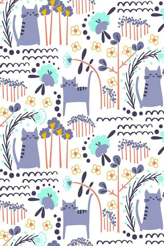 Glory Elsies Cat By Megan Carter For Cotton + Steel Summer Daze