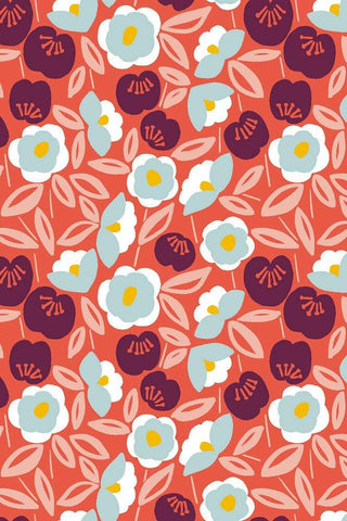 Glory Joani By Megan Carter For Cotton + Steel Cherry