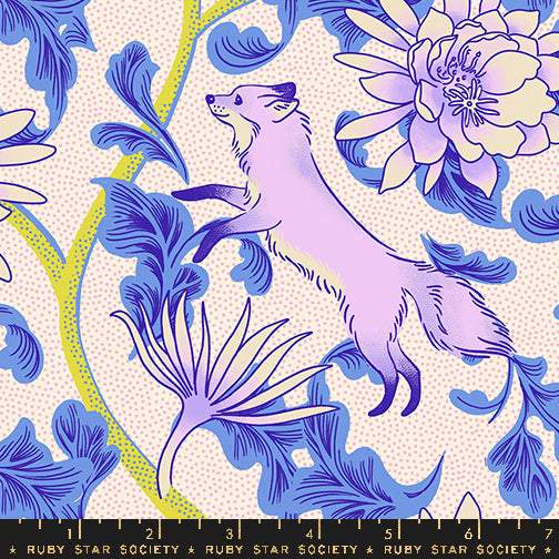 Glow Garden Fox Bloom By Sarah Watts Of Ruby Star Society For Moda Natural