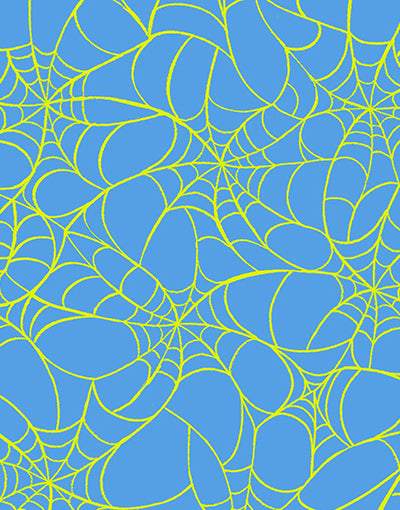 Glow Garden Tangled Web By Sarah Watts Of Ruby Star Society For Moda Lindley Blue