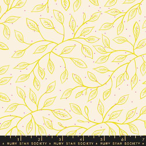Glow Garden Wandering Vine By Sarah Watts Of Ruby Star Society For Moda Natural