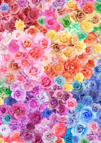 Gradients Parfait Rainbow Roses By Moda Fantasy