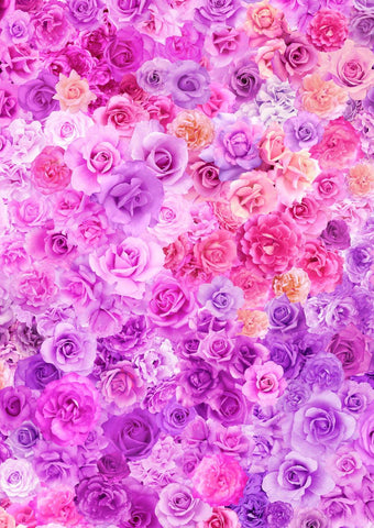 Gradients Parfait Rainbow Roses By Moda Purple Passion