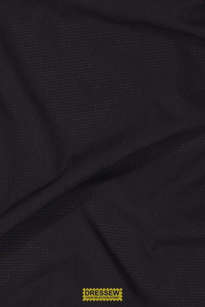 Grid Stretch Poly Black