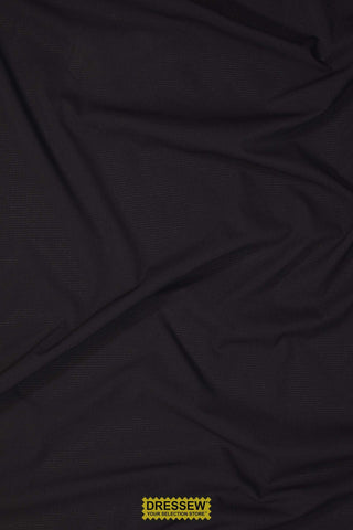 Grid Stretch Poly Black