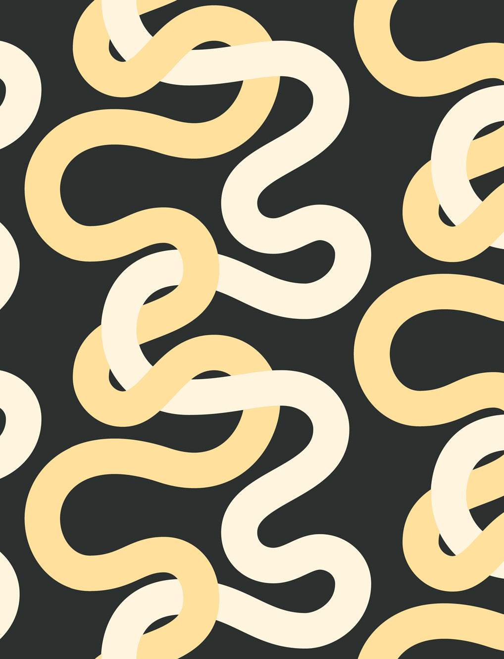 Groove Wideback Sateen Tangled By Emily Van Hoff For Moda Nightfall