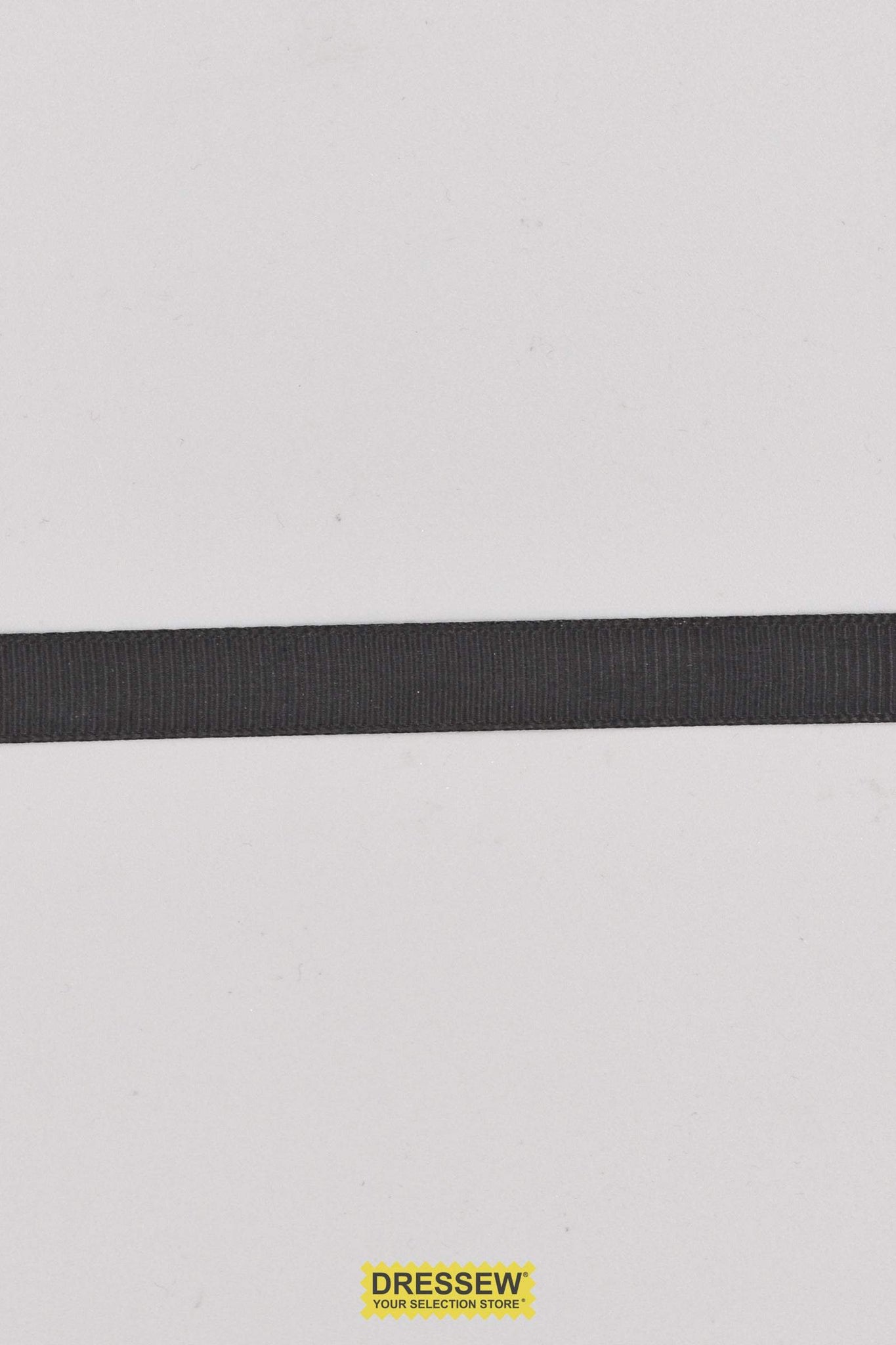 Grosgrain Ribbon 10mm Black