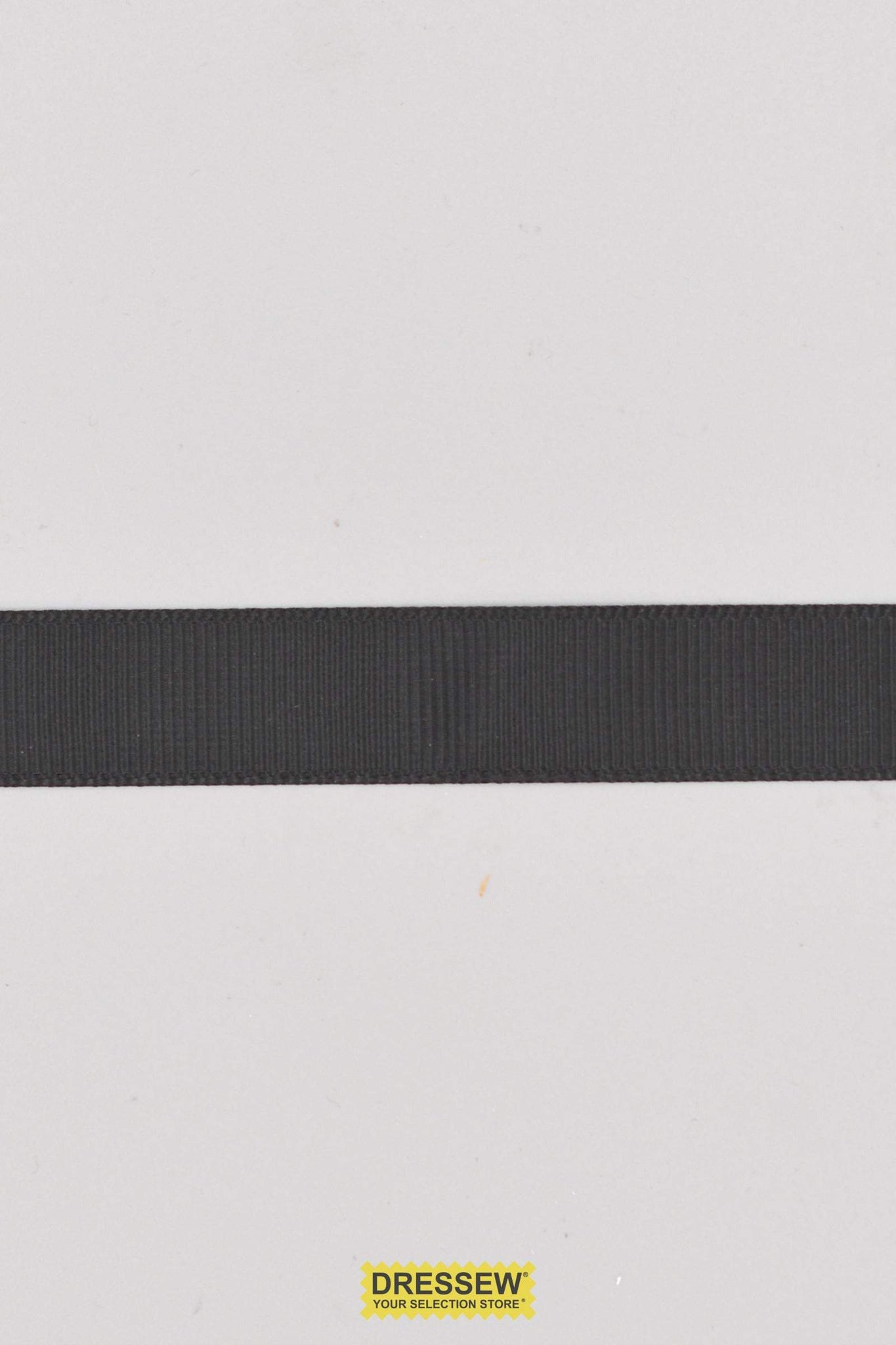 Grosgrain Ribbon 16mm (5/8") Black