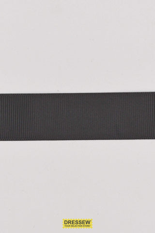 Grosgrain Ribbon 25mm (1") Black