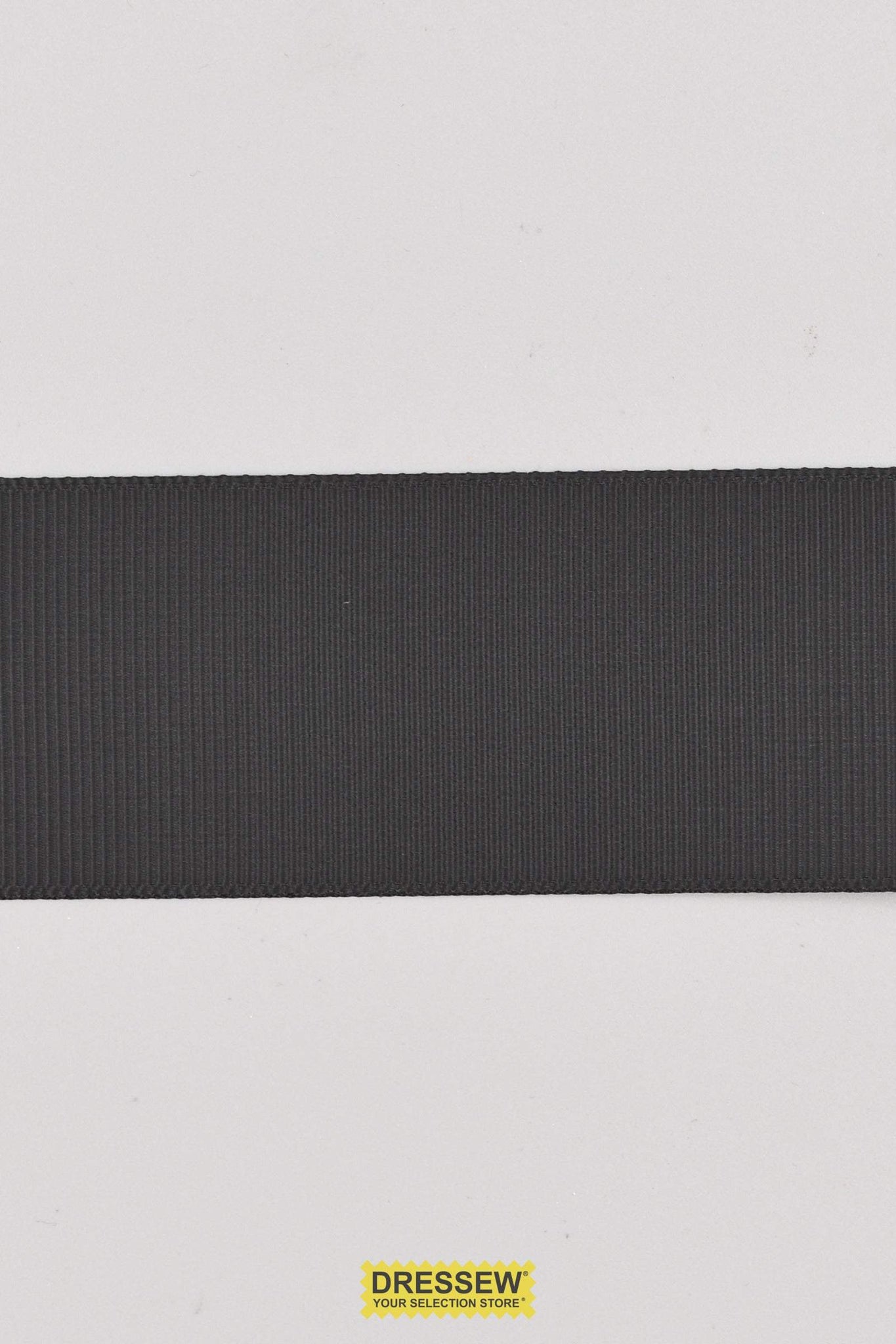 Grosgrain Ribbon 38mm (1-1/2") Black