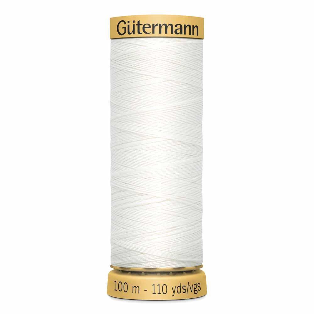 Gütermann Cotton Thread 100m #1006 White