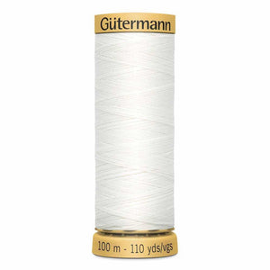 Gütermann Cotton Thread 100m #1006 White