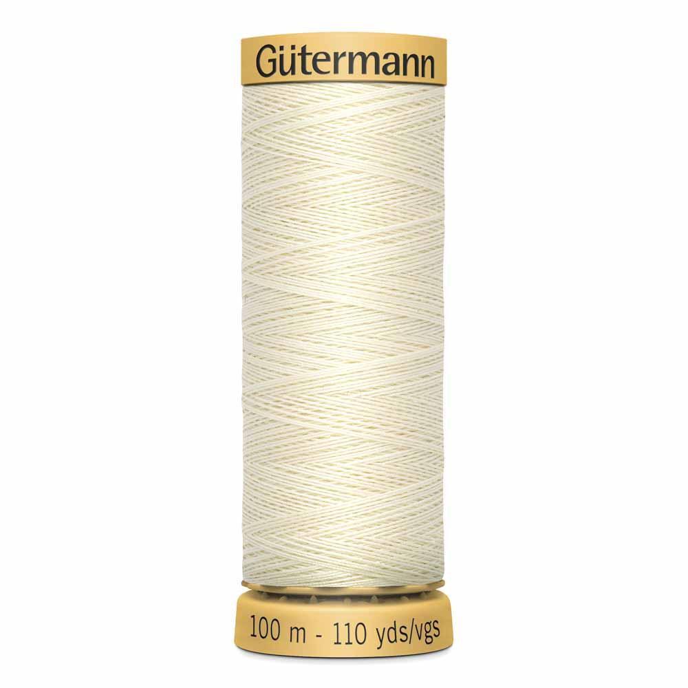 Gütermann Cotton Thread 100m #1040 Ivory