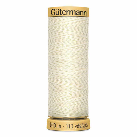 Gütermann Cotton Thread 100m #1040 Ivory