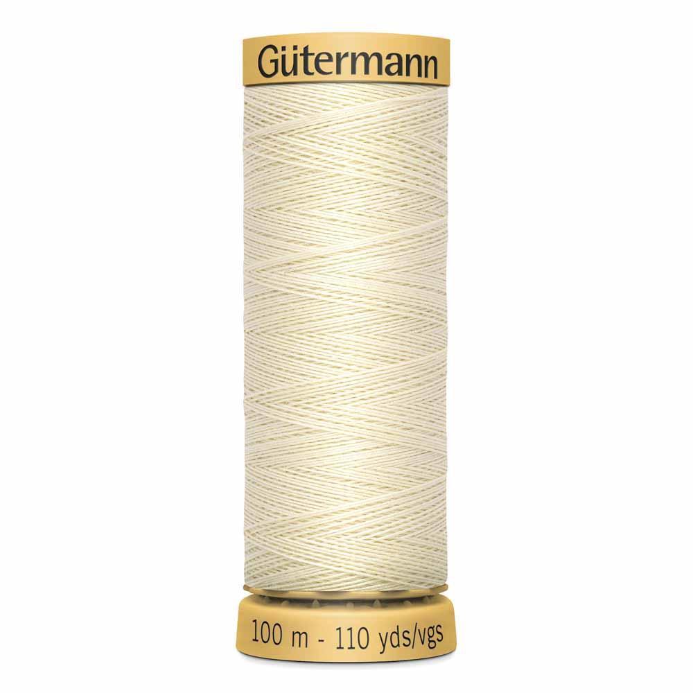 Gütermann Cotton Thread 100m #1320 Ivory
