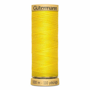 Gütermann Cotton Thread 100m #1620 Bright Yellow