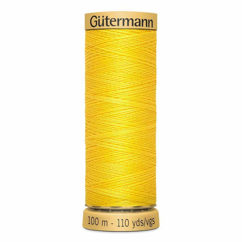 Gütermann Cotton Thread 100m #1640 Canary Yellow