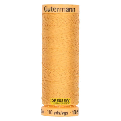 Gütermann Cotton Thread 100m #1680 Dark Yellow