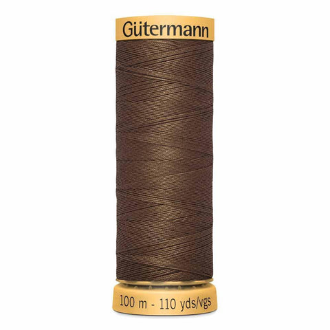 Gütermann Cotton Thread 100m #3060 Brown